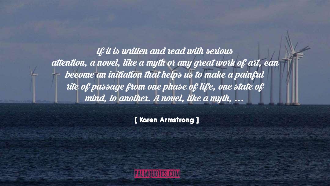 Make A Mark quotes by Karen Armstrong
