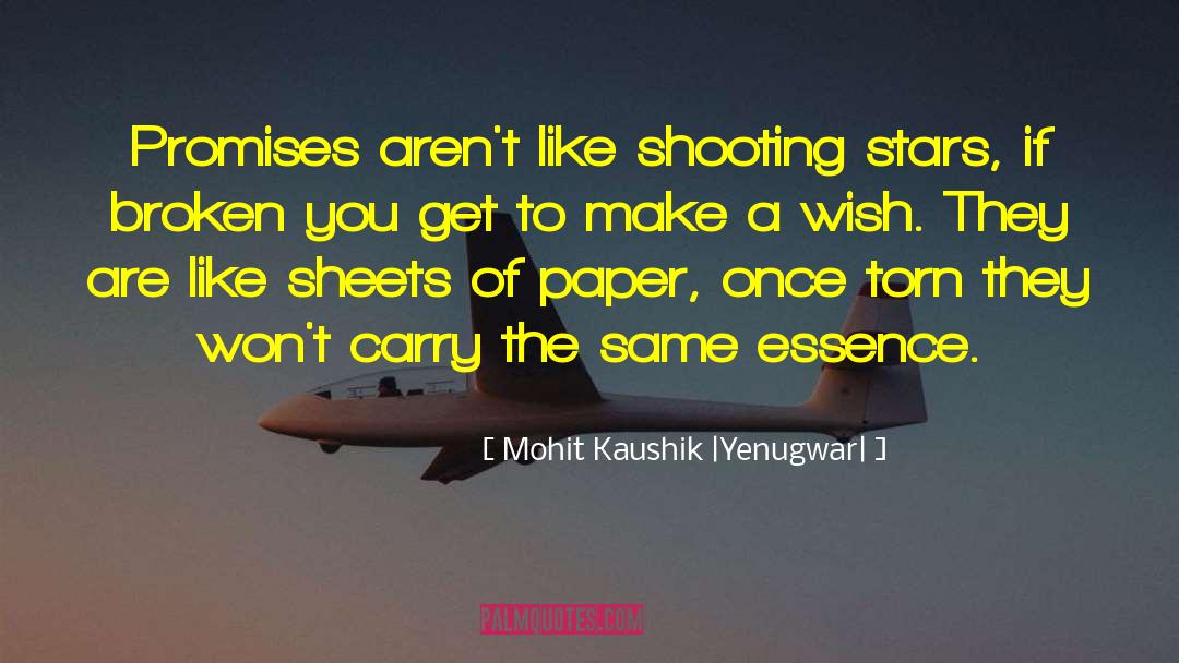 Make A Wish quotes by Mohit Kaushik |Yenugwar|