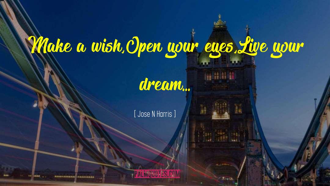 Make A Wish quotes by Jose N Harris