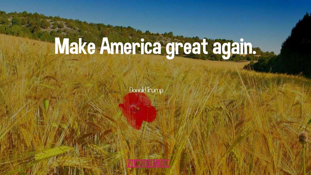 Make America Great Again quotes by Donald Trump