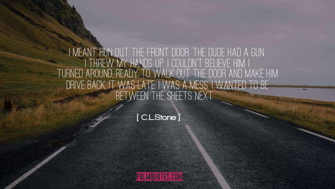 Make Believe Rocks quotes by C.L.Stone