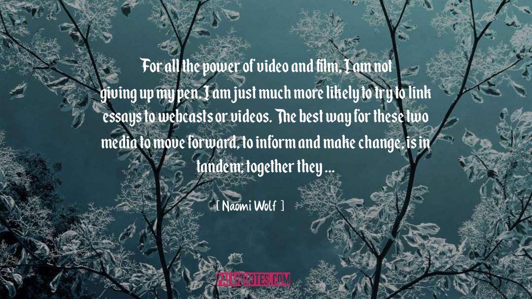 Make Change quotes by Naomi Wolf
