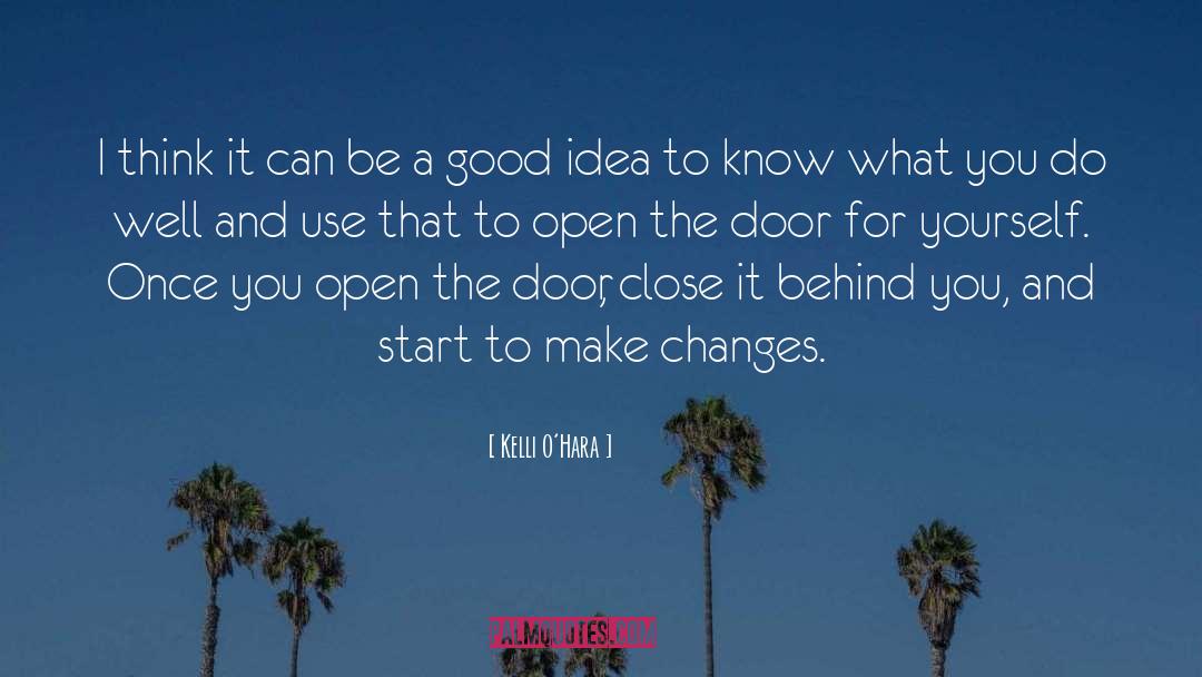 Make Changes quotes by Kelli O'Hara