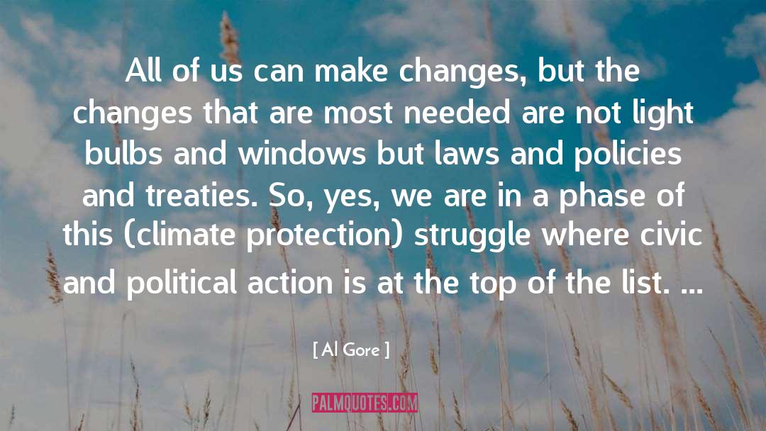 Make Changes quotes by Al Gore