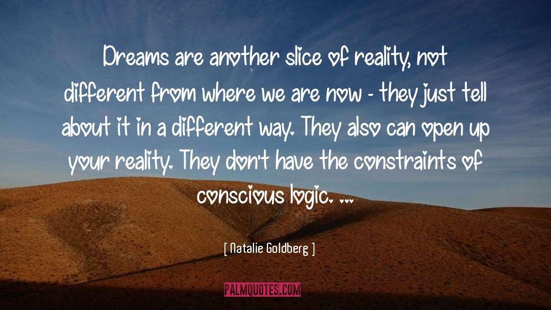 Make Dreams A Reality quotes by Natalie Goldberg