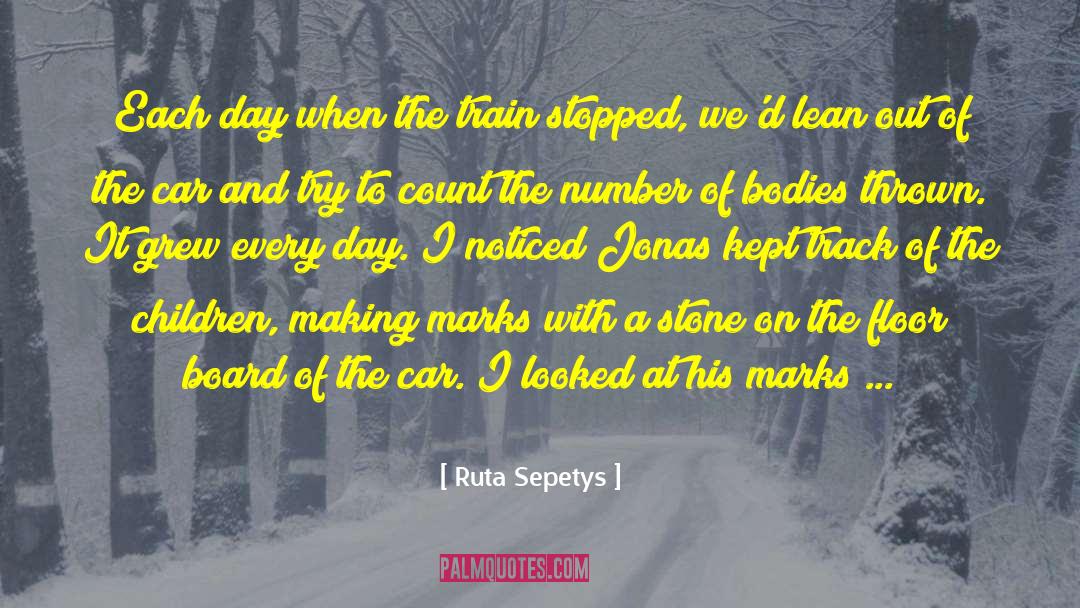 Make Each Day Count quotes by Ruta Sepetys