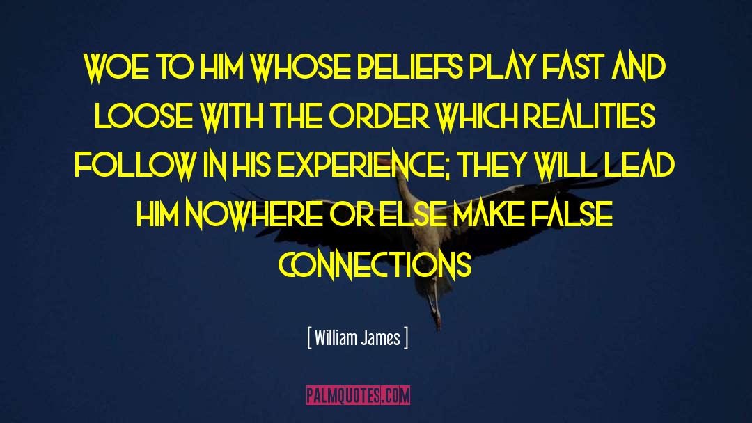 Make False quotes by William James