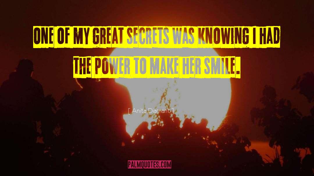 Make Her Smile quotes by Anita Diamant