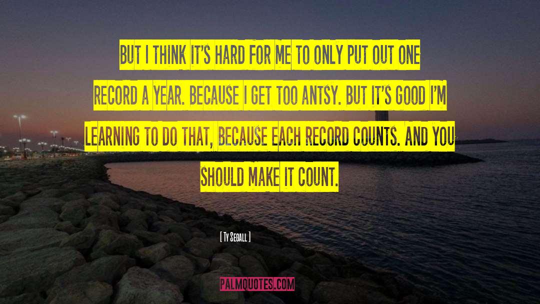 Make It Count quotes by Ty Segall