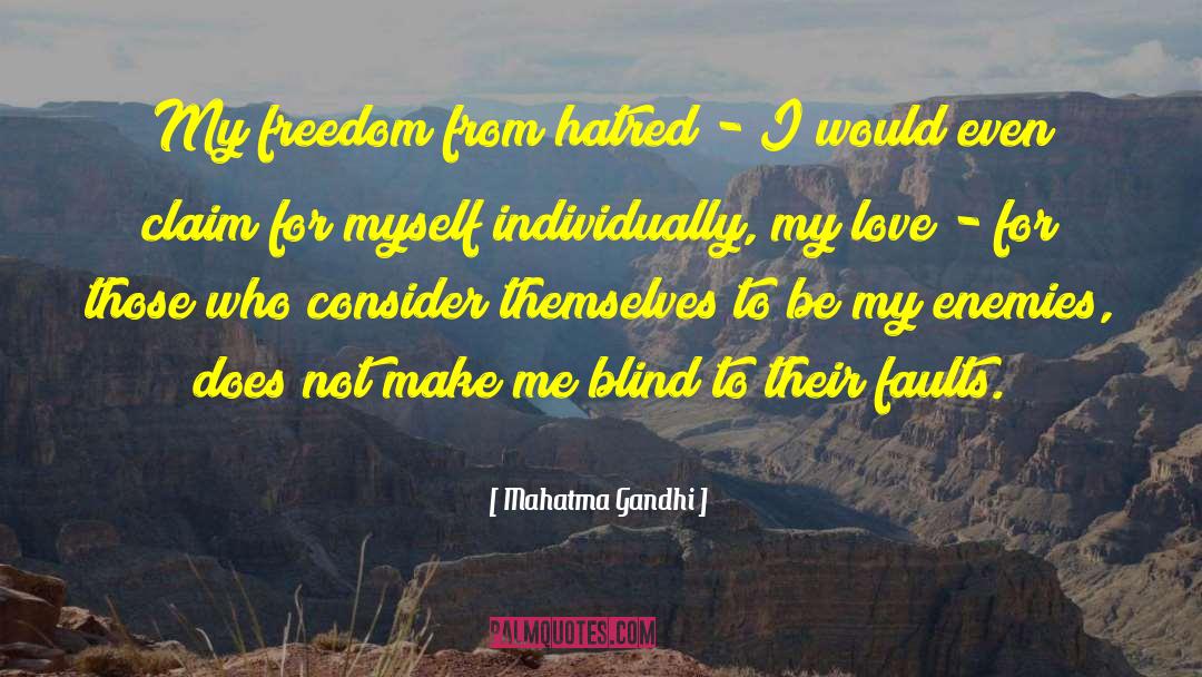 Make Love Not War quotes by Mahatma Gandhi