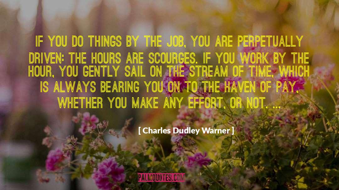 Make Luck quotes by Charles Dudley Warner