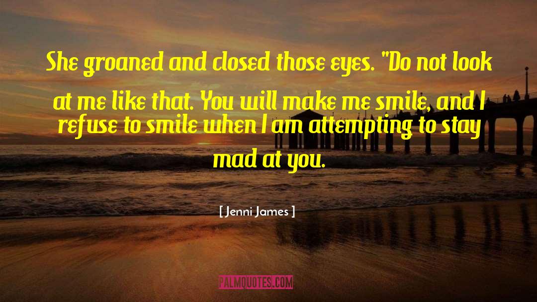 Make Me Smile quotes by Jenni James