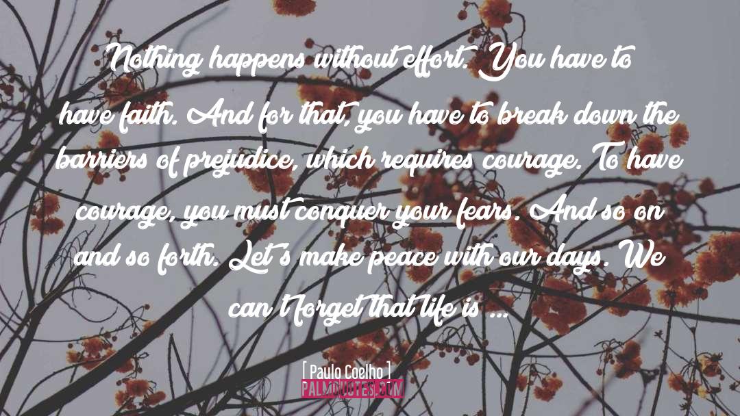 Make Peace quotes by Paulo Coelho