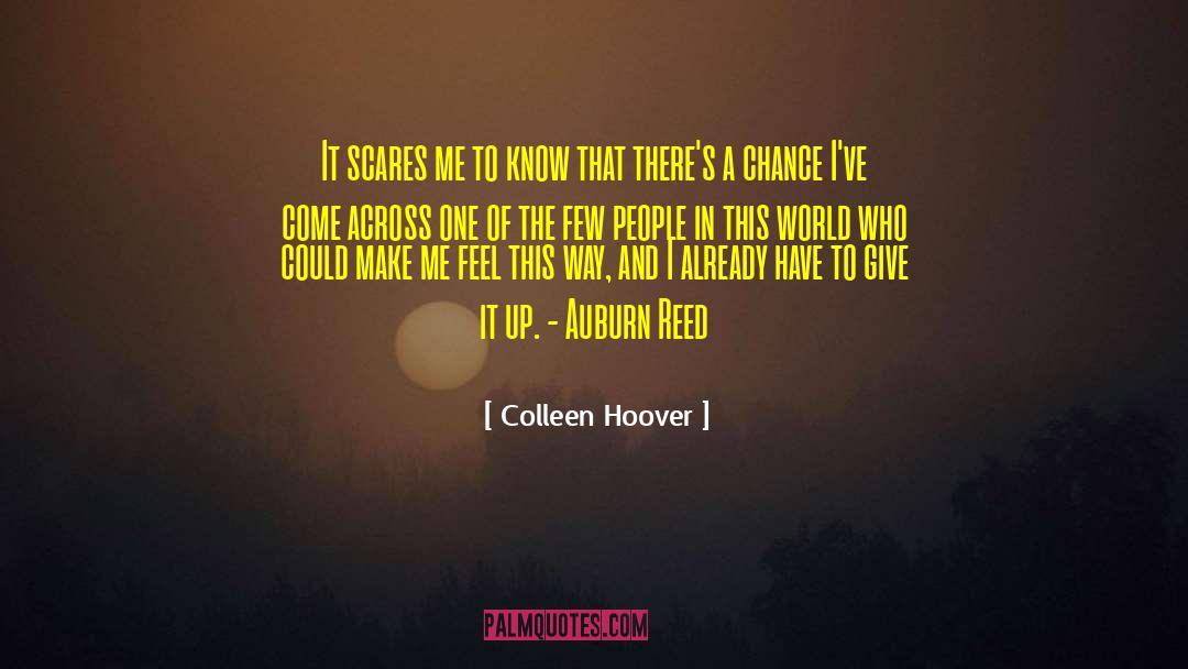 Make People Feel Better quotes by Colleen Hoover