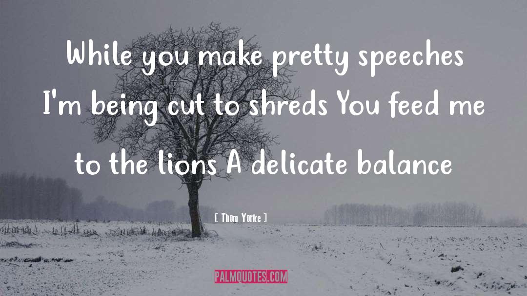 Make Pretty quotes by Thom Yorke
