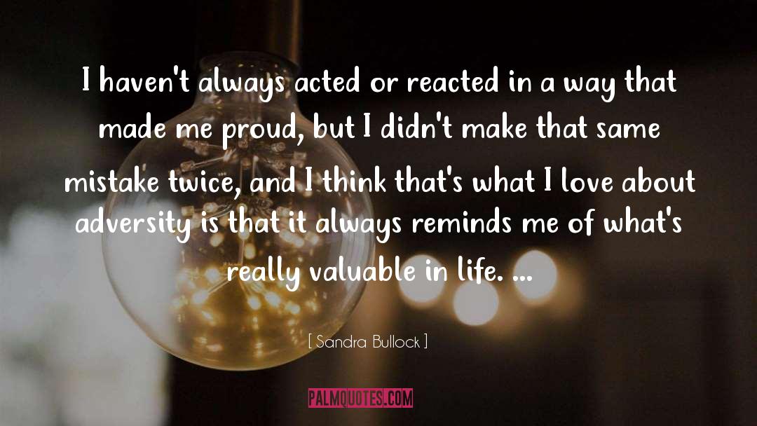 Make quotes by Sandra Bullock