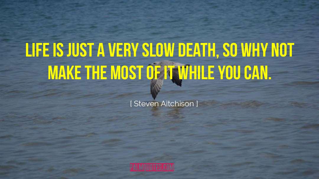 Make The Most Of It quotes by Steven Aitchison