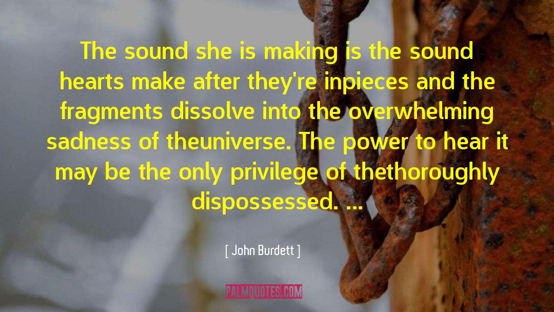 Make The Universe Joyful quotes by John Burdett
