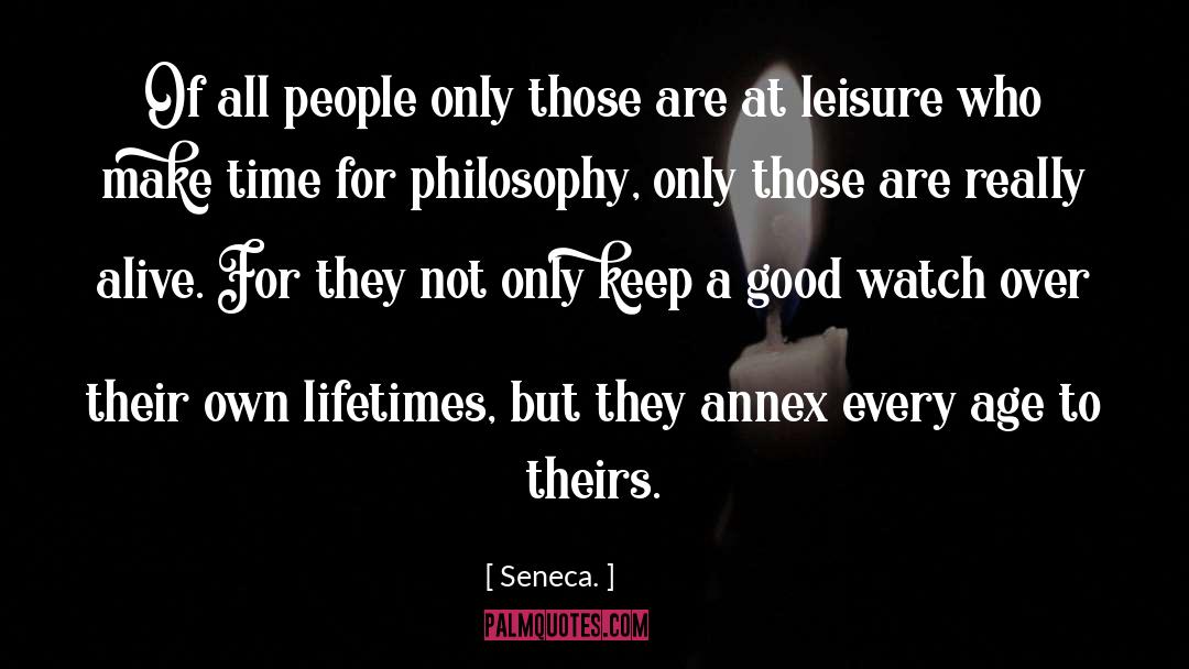 Make Time quotes by Seneca.