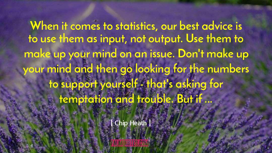Make Up Your Mind quotes by Chip Heath