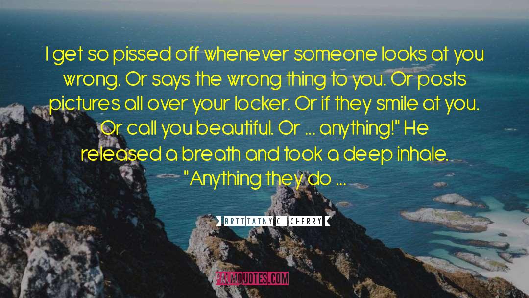 Make You Smile quotes by Brittainy C. Cherry