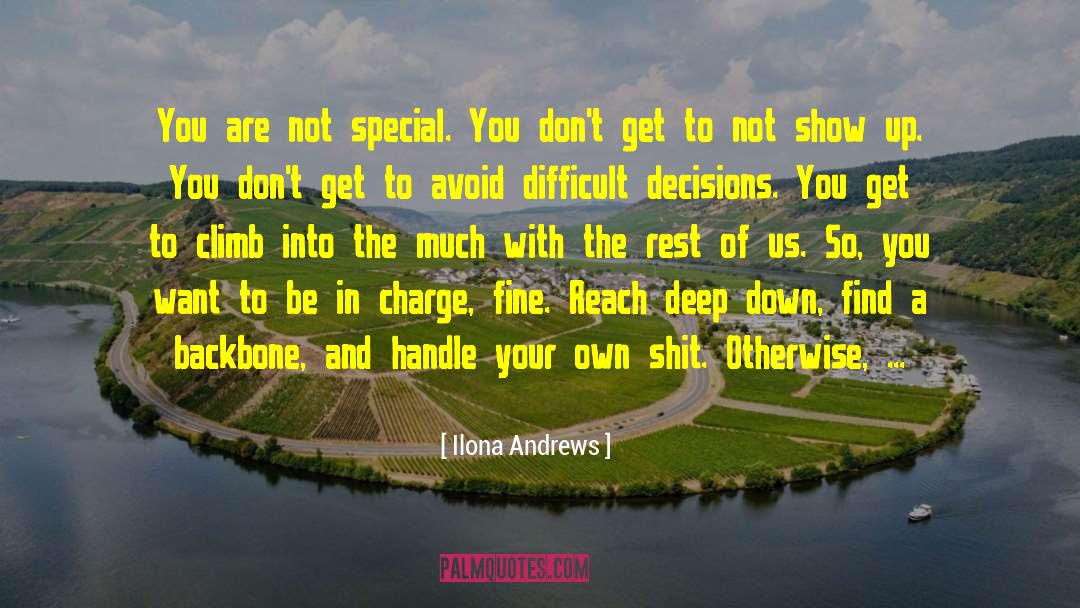 Make Your Own Choices quotes by Ilona Andrews