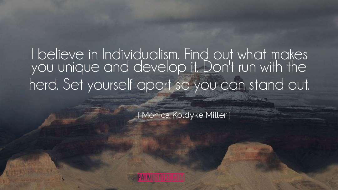 Makes You Stronger quotes by Monica Koldyke Miller