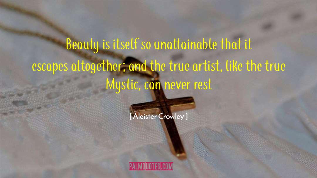 Makeup Artist quotes by Aleister Crowley