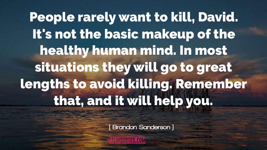 Makeup quotes by Brandon Sanderson