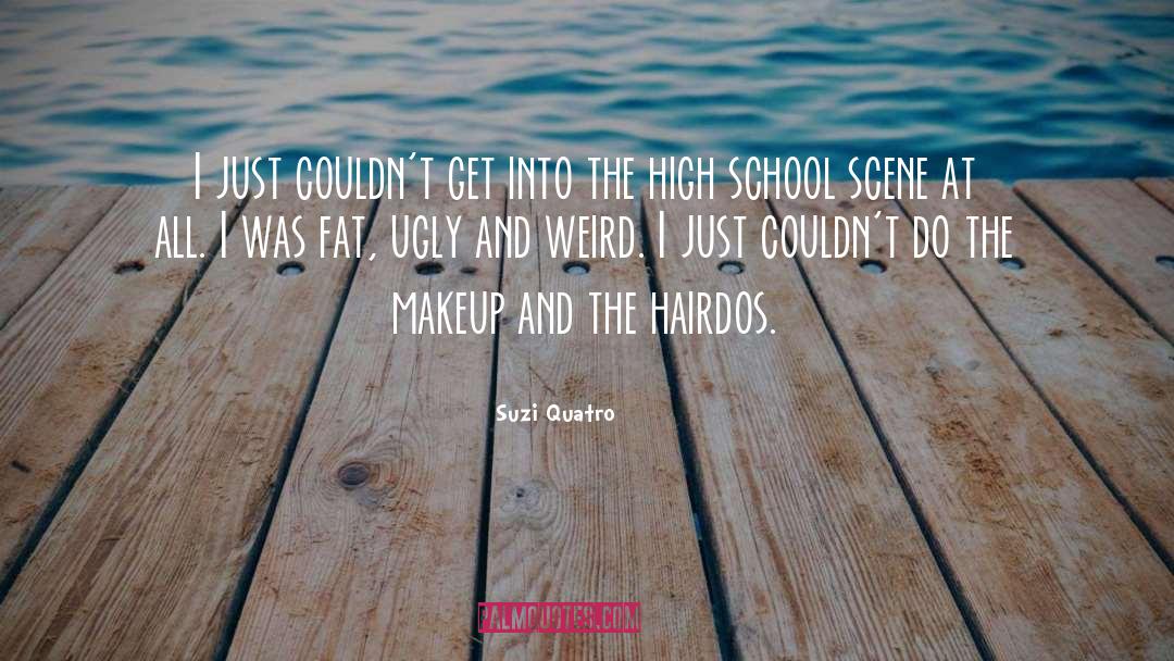 Makeup quotes by Suzi Quatro