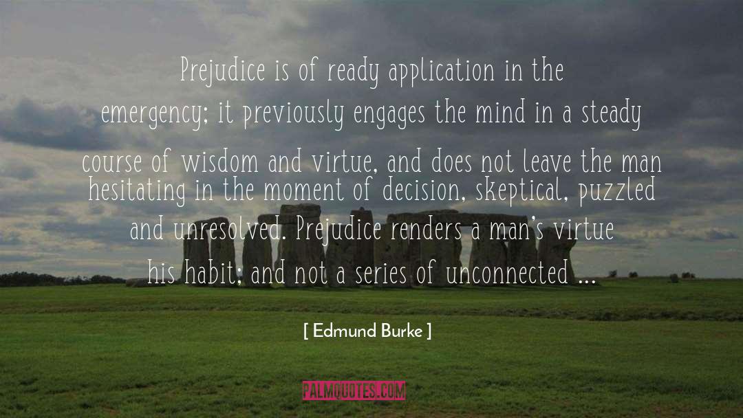 Making A Decision quotes by Edmund Burke