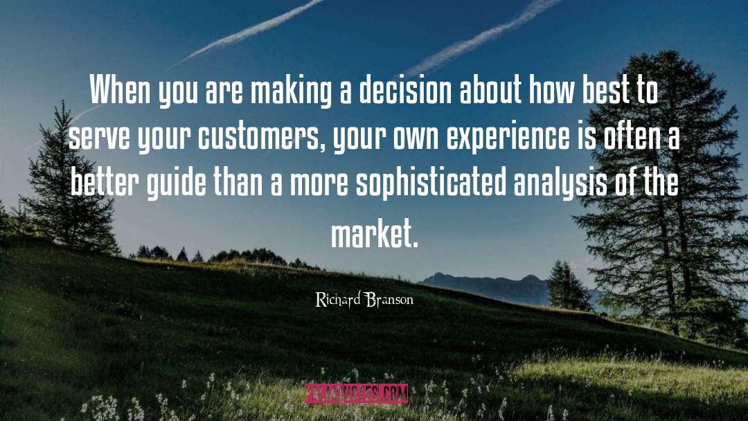 Making A Decision quotes by Richard Branson