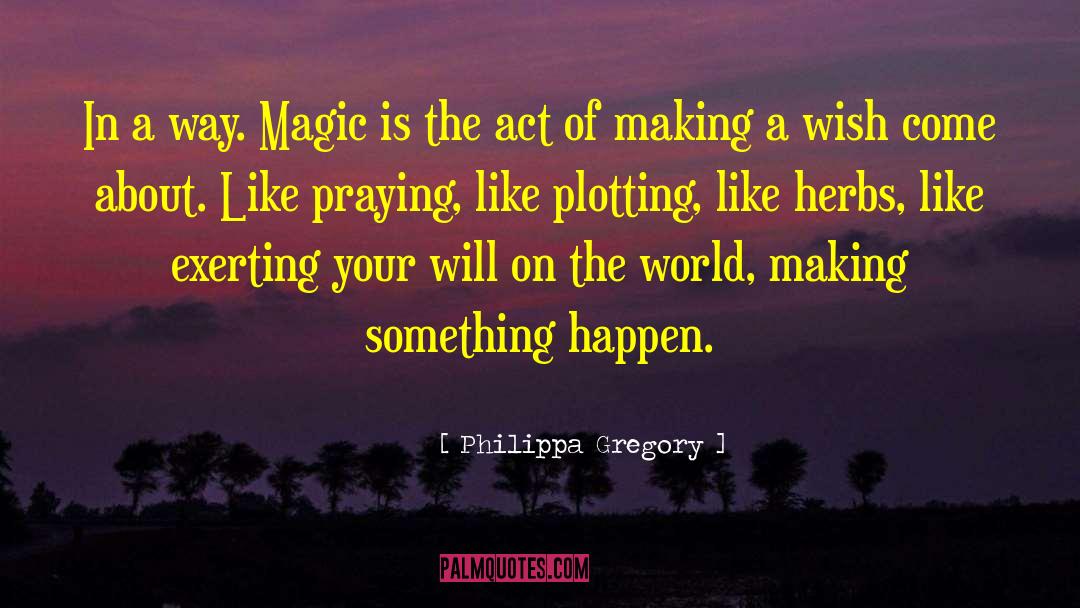 Making A Wish quotes by Philippa Gregory