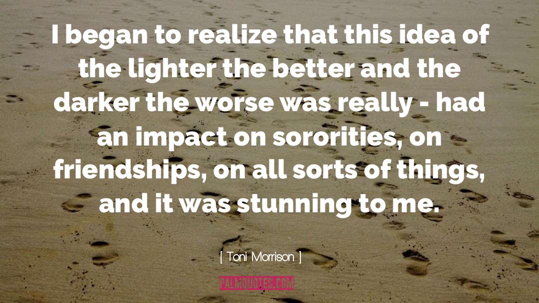 Making An Impact quotes by Toni Morrison