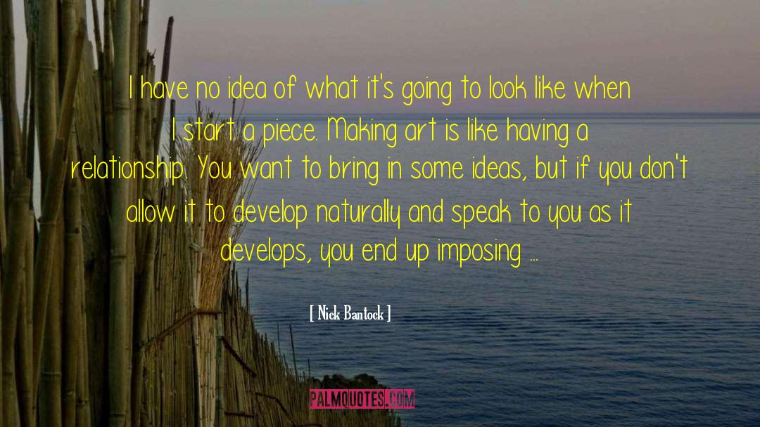 Making Art quotes by Nick Bantock