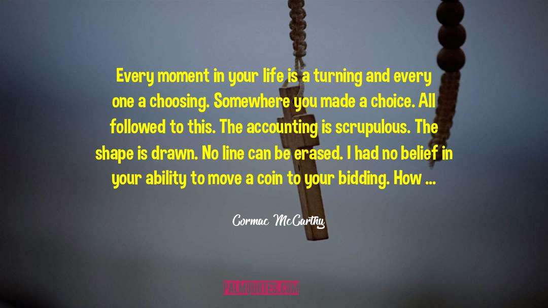 Making Changes In Your Life quotes by Cormac McCarthy