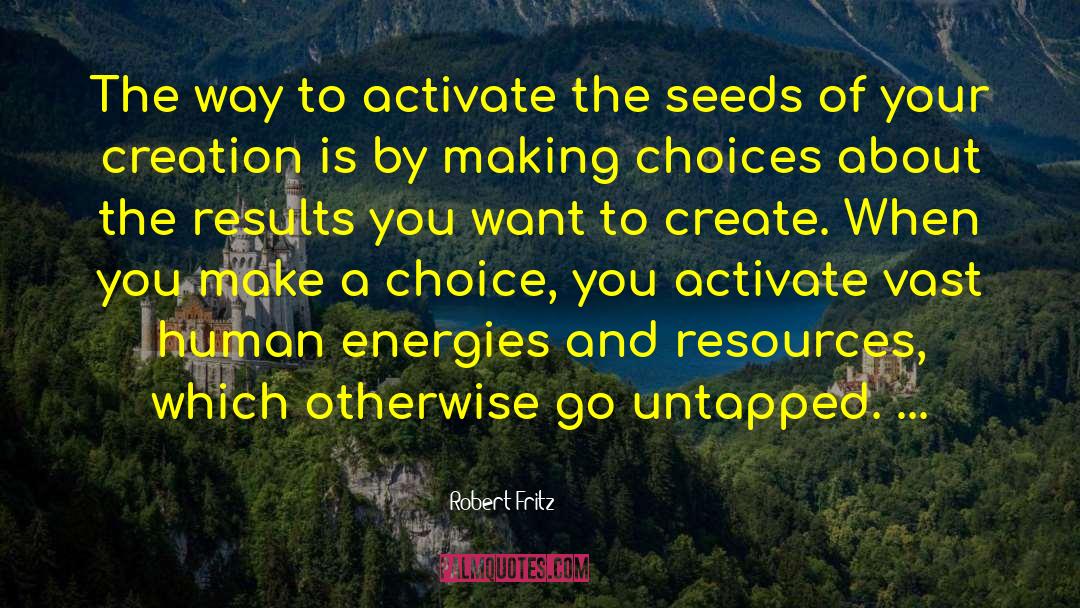 Making Choices quotes by Robert Fritz