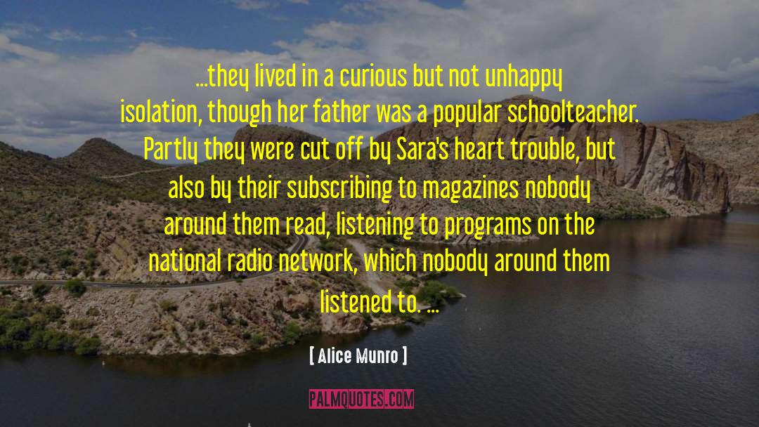 Making Connections quotes by Alice Munro