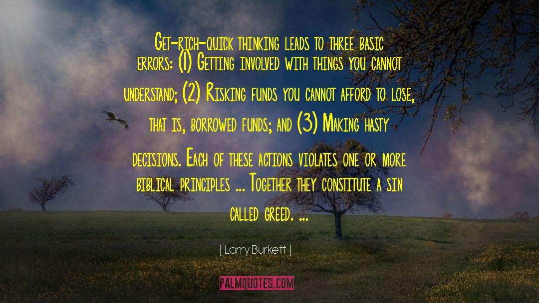Making Decisions With God quotes by Larry Burkett