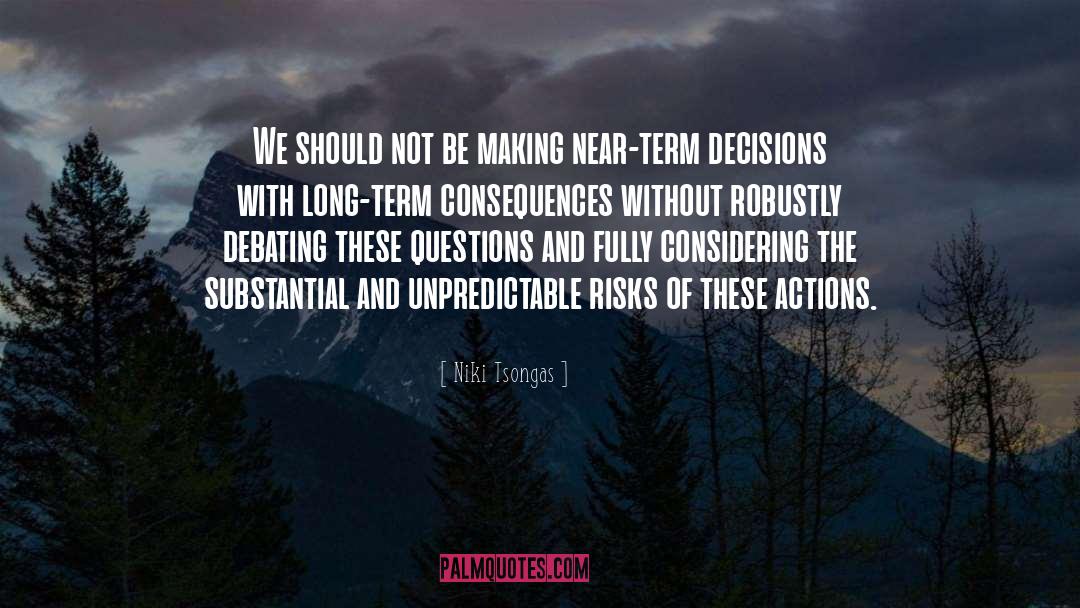 Making Decisions With God quotes by Niki Tsongas
