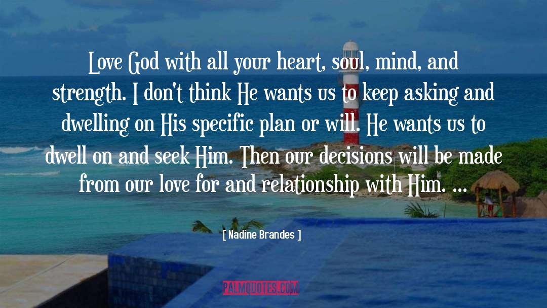 Making Decisions With God quotes by Nadine Brandes