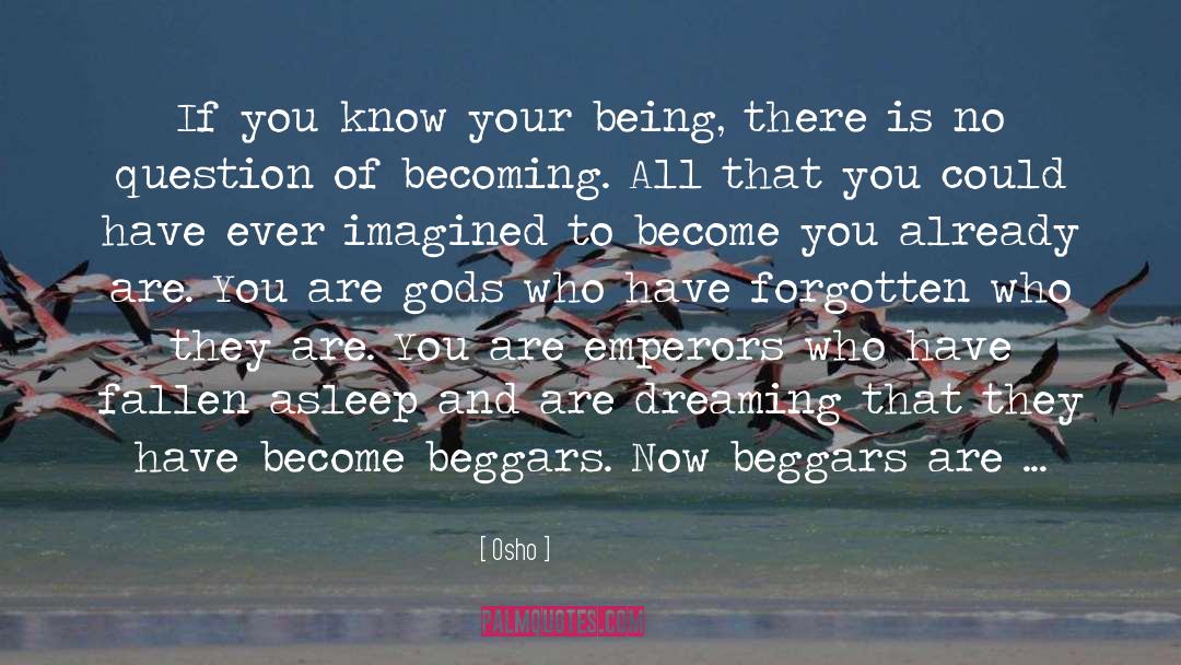 Making Dreams Become Reality quotes by Osho