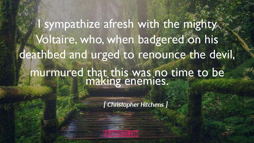 Making Enemies quotes by Christopher Hitchens