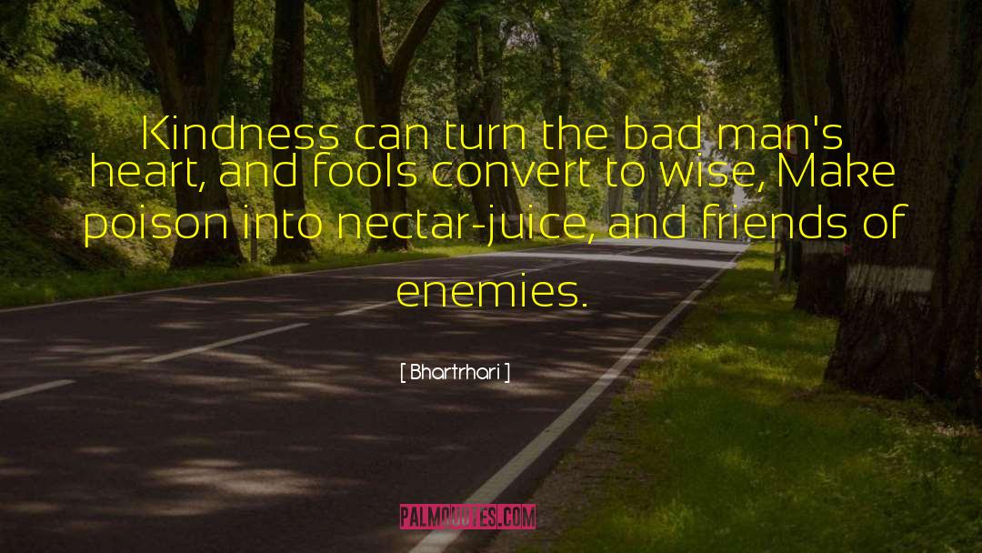 Making Enemies quotes by Bhartrhari