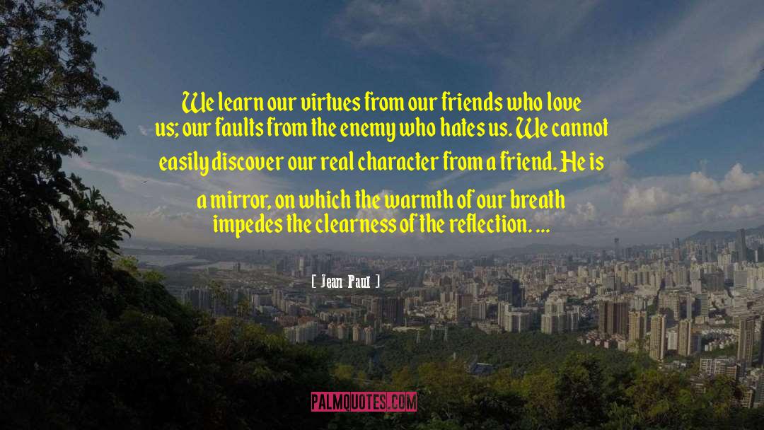 Making Friend quotes by Jean Paul