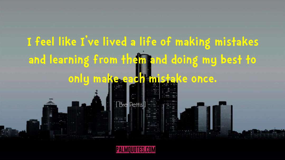 Making Mistakes And Learning From Them quotes by Bre Pettis