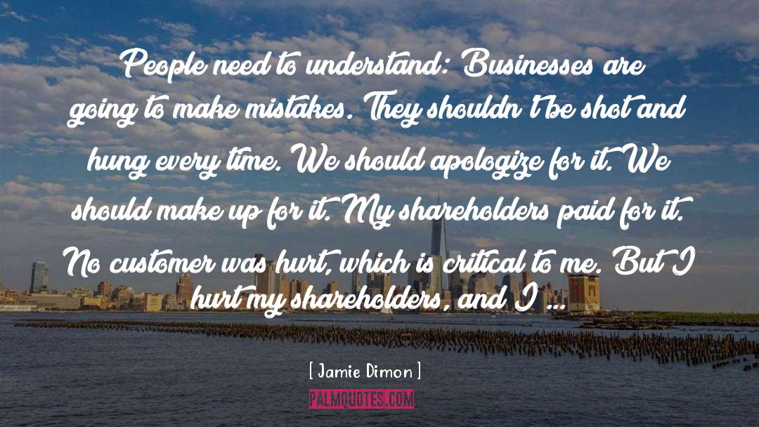 Making Mistakes quotes by Jamie Dimon