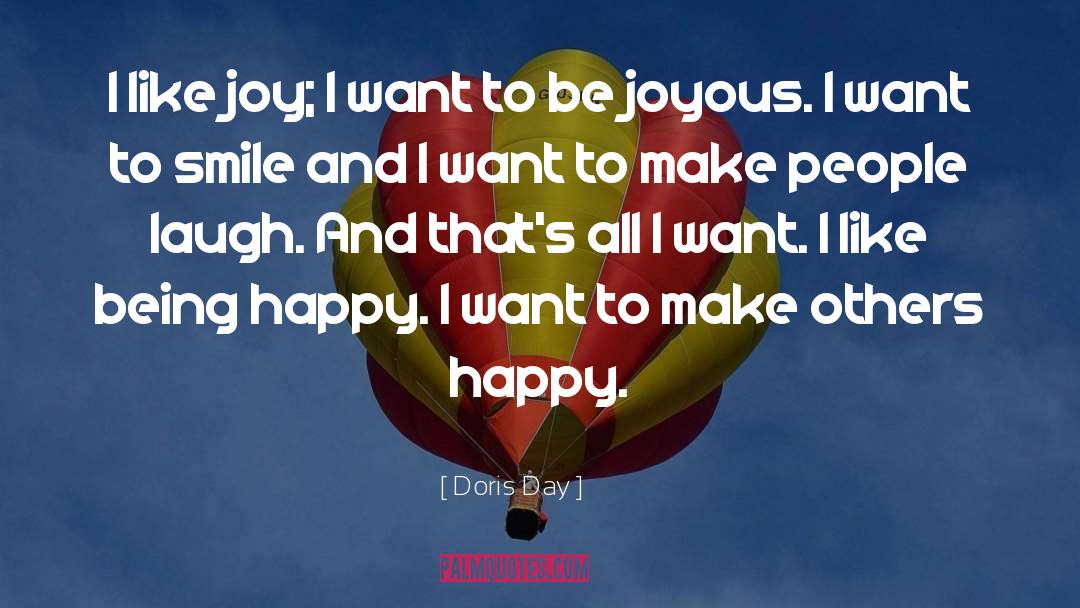 Making People Laugh quotes by Doris Day