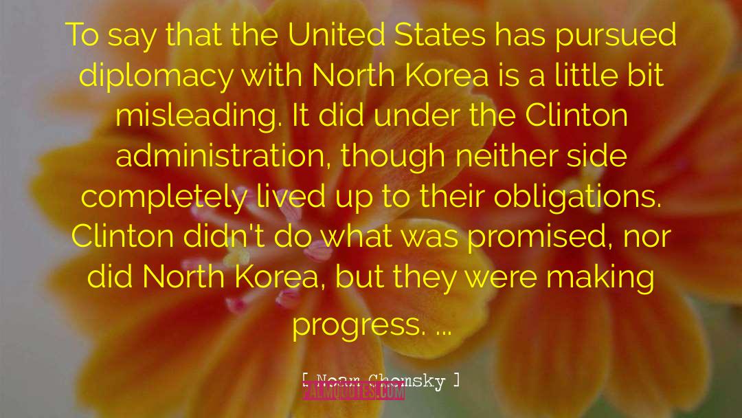Making Progress quotes by Noam Chomsky