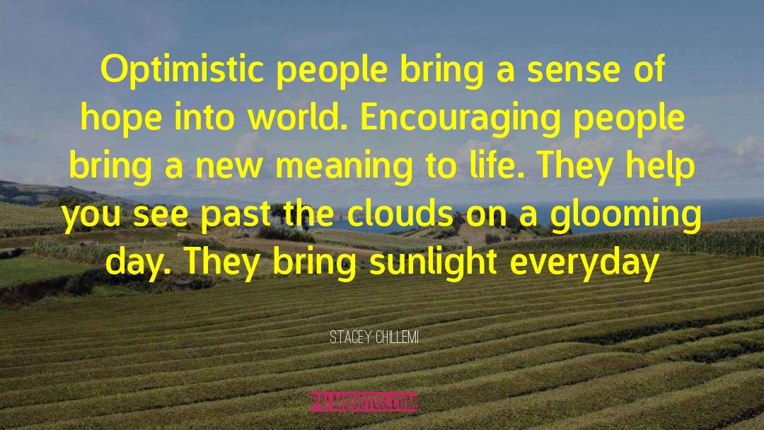 Making Sense Of The World quotes by Stacey Chillemi